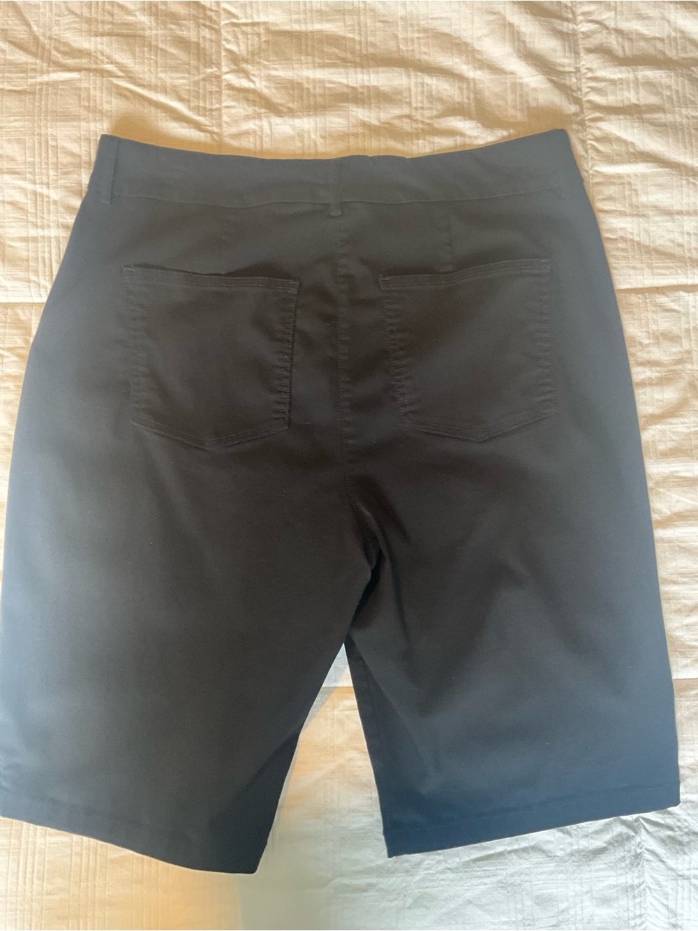 Ruby Rd. Black Tailored Bermuda Shorts - Picture 3 of 3